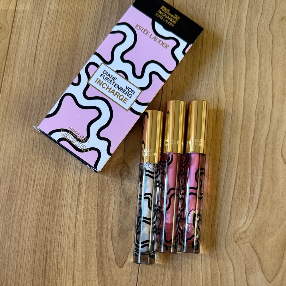 Estée Lauder x DVF Limited Edition InCharge Glossy Lip Oil Gift Set